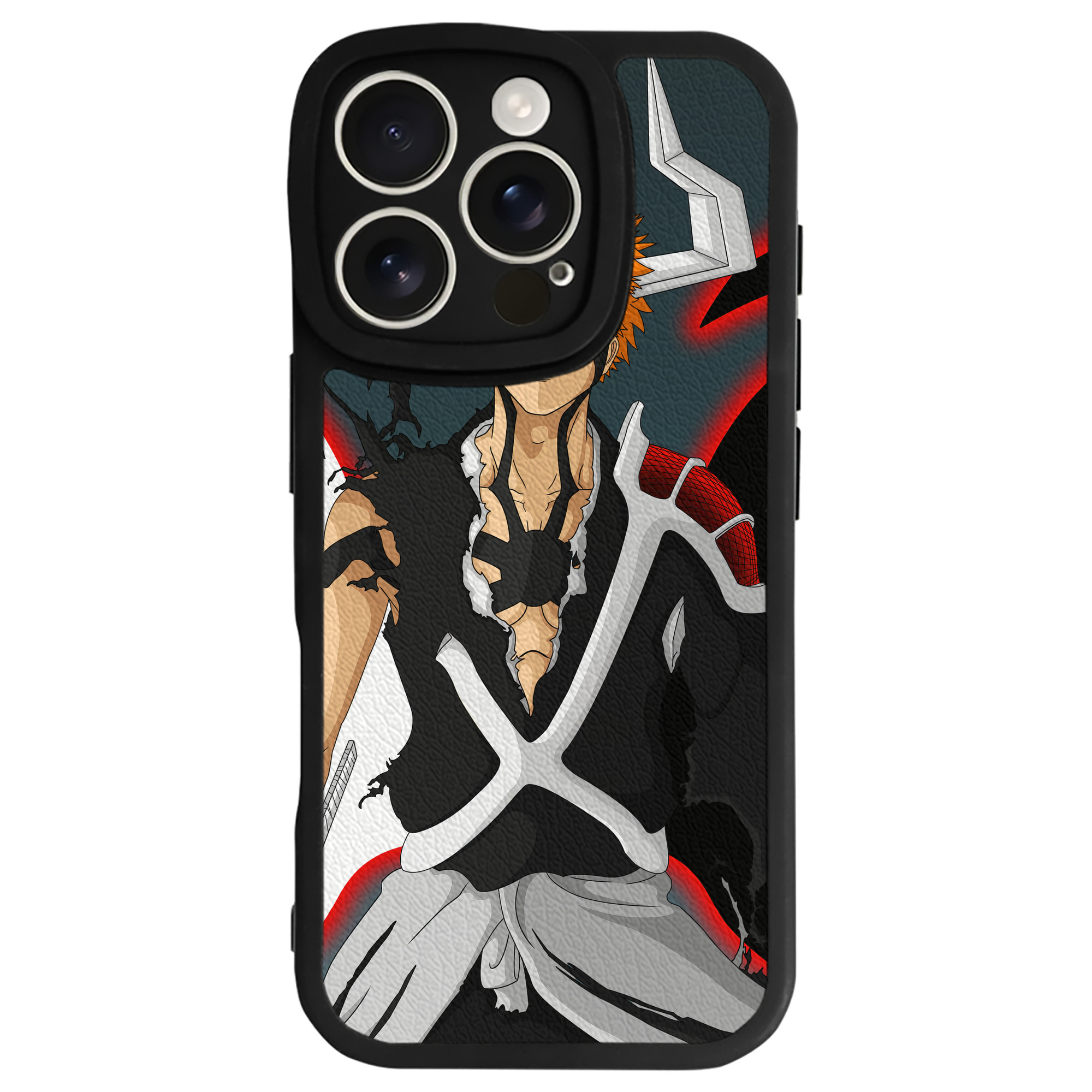 （画像用） ブリーチ BLEACH 【iPhone 16シリーズ対応】シリコンスマホケース（レザー調） 材質：シリコン